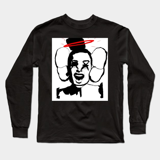 Kaws inspiration Long Sleeve T-Shirt by Anthonie-georges 